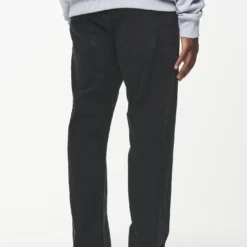 Withy Distressed Ankle Jeans Washed Black -Fashigen Sales PGDR BUILD TO LAST PANTS MENS0447