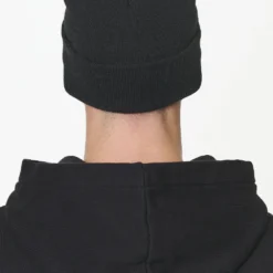 Logo Beanie Black White -Fashigen Sales PGDR BUILT TO LAST E COMMERCE MENS HATS9404