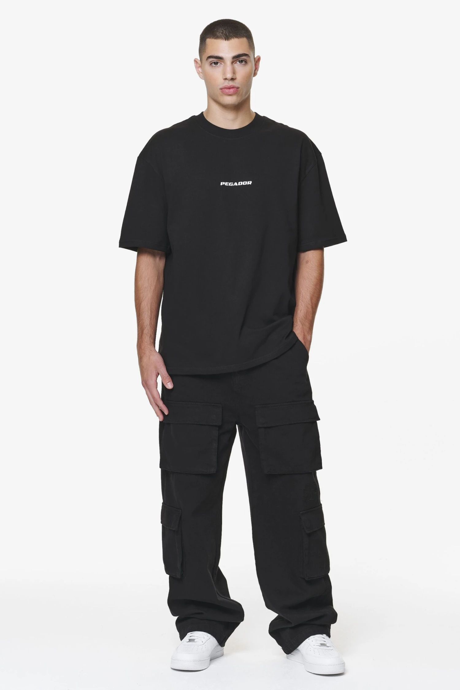 Colne Logo Oversized Tee Black 2 Colne Logo Oversized Tee Black - Image 2