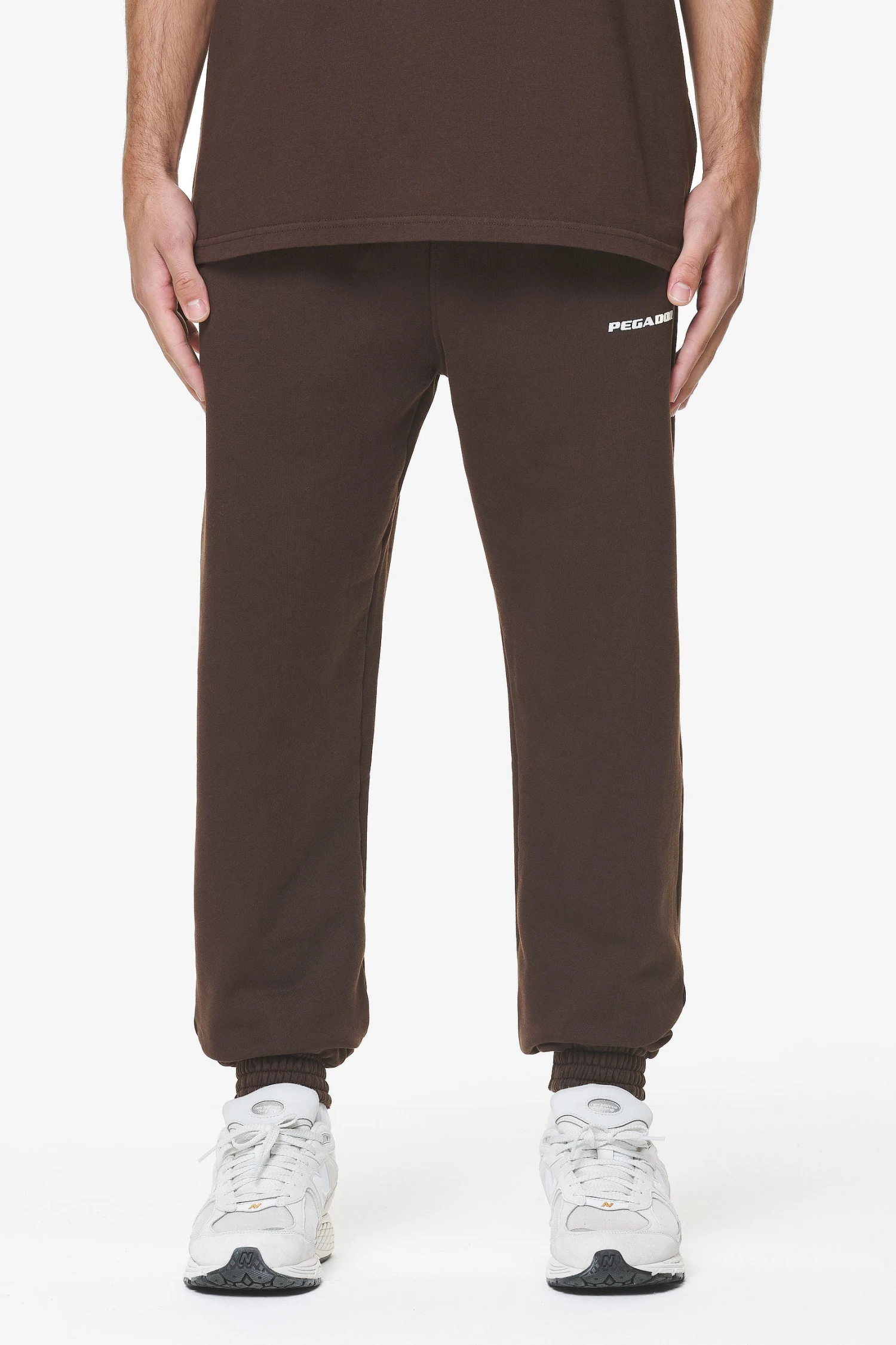 Logo Heavy Sweat Jogger Washed Oak Brown Gum 1 Logo Heavy Sweat Jogger Washed Oak Brown Gum