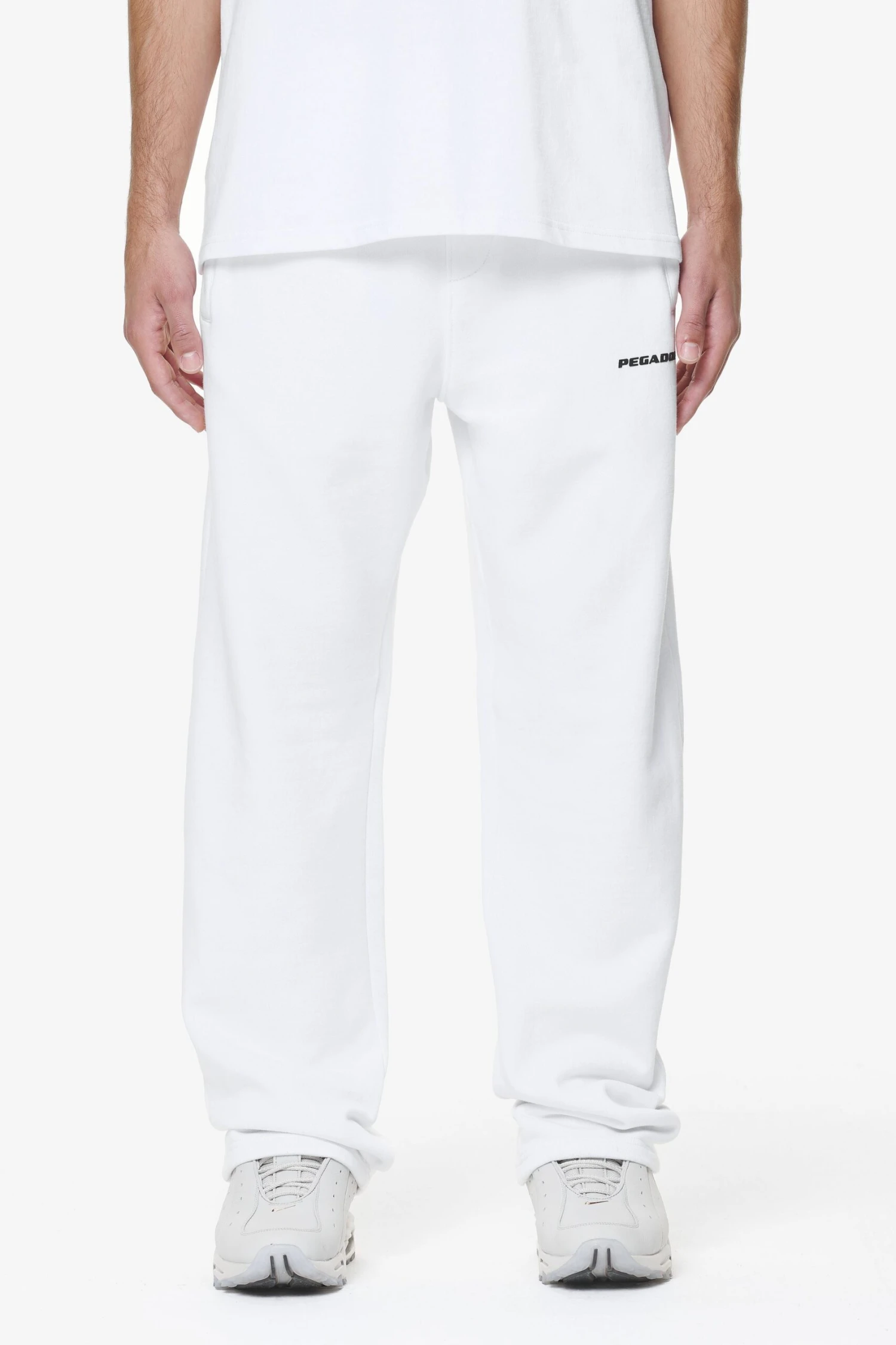 Logo Wide Sweat Pants White Gum 1 Logo Wide Sweat Pants White Gum