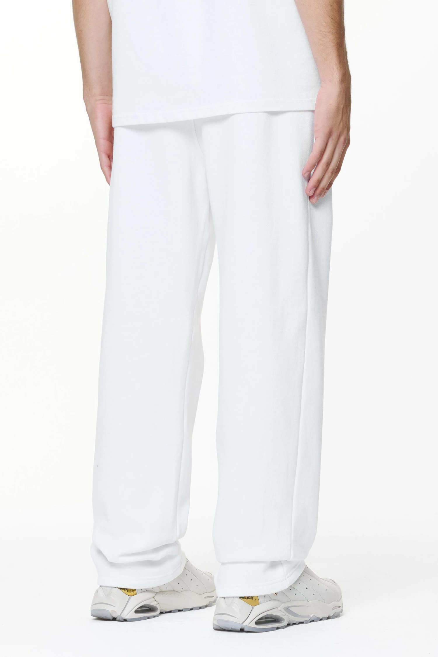 Logo Wide Sweat Pants White Gum 4 Logo Wide Sweat Pants White Gum - Image 4