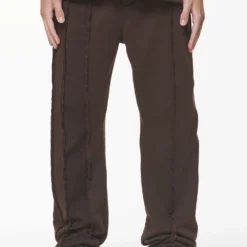 Wyso Inside Out Terry Sweat Pants Washed Oak Brown 7 Wyso Inside Out Terry Sweat Pants Washed Oak Brown -Fashigen Sales PGDR DO NOT DISTURB E COMMERCE PANTS MENS3490 2