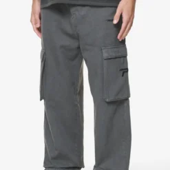 Paden Wide Cargo Pants Volcano Grey
