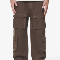 Bantam Wide Cargo Pants Oak Brown