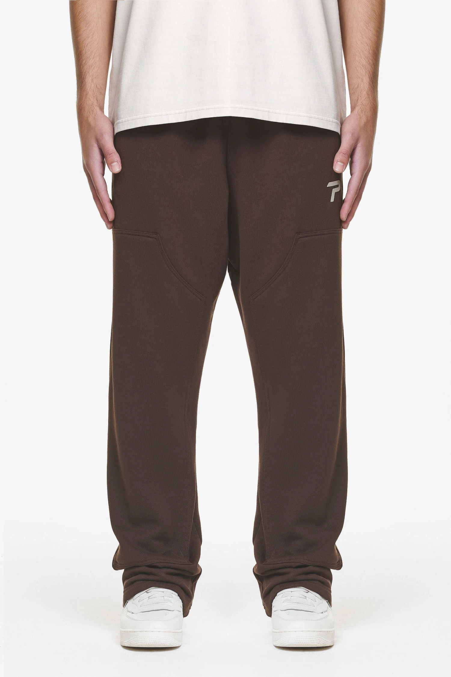 Tacona Carpenter Sweat Pants Washed Oak Brown 1 Tacona Carpenter Sweat Pants Washed Oak Brown