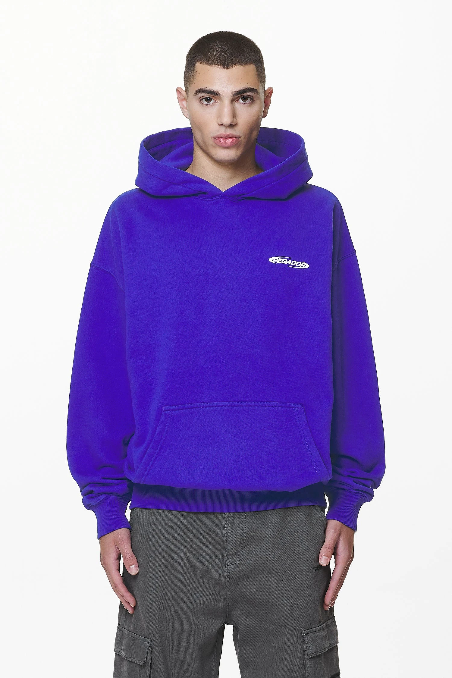 Crail Oversized Hoodie Washed Endless Blue 3 Crail Oversized Hoodie Washed Endless Blue - Image 3