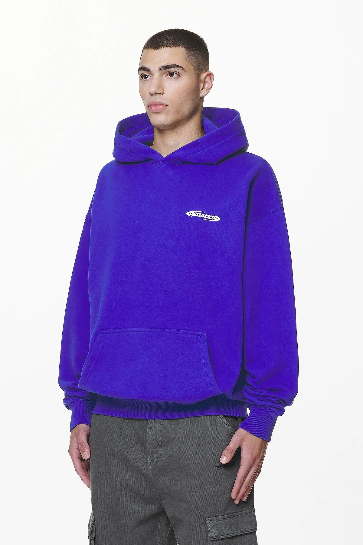 Crail Oversized Hoodie Washed Endless Blue 4 Crail Oversized Hoodie Washed Endless Blue - Image 4