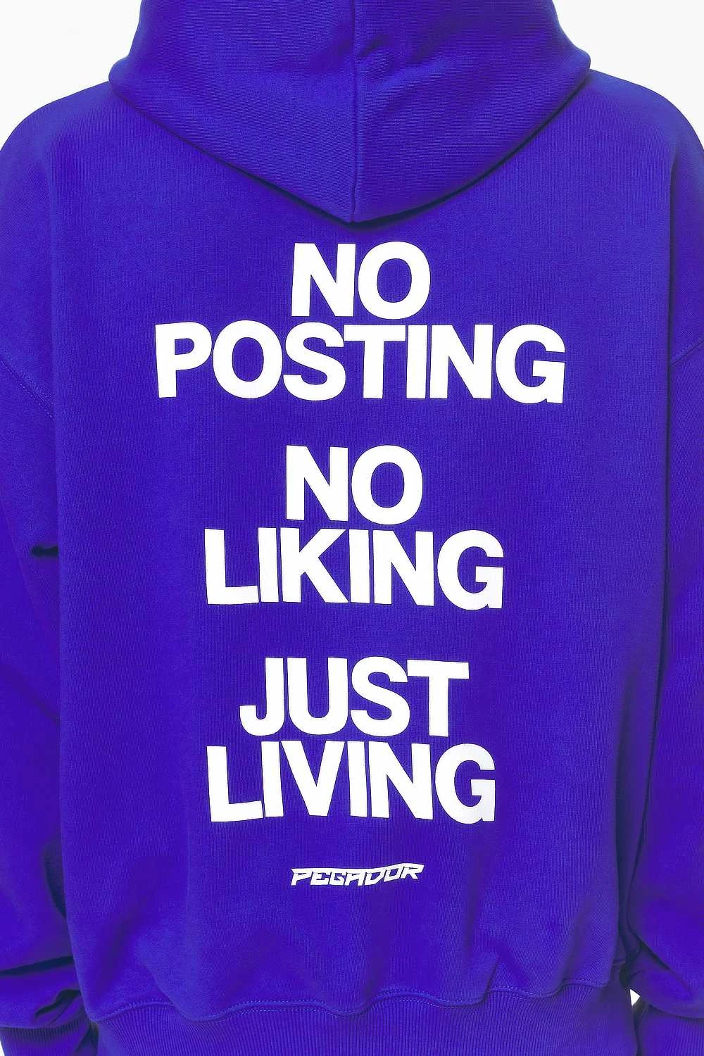 Devon Oversized Sweat Jacket Washed Endless Blue 6 Devon Oversized Sweat Jacket Washed Endless Blue - Image 6