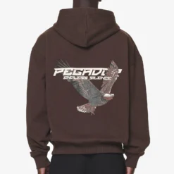 Fenton Oversized Sweat Jacket Washed Oak Brown