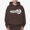 Eazor Oversized Hoodie Washed Oak Brown