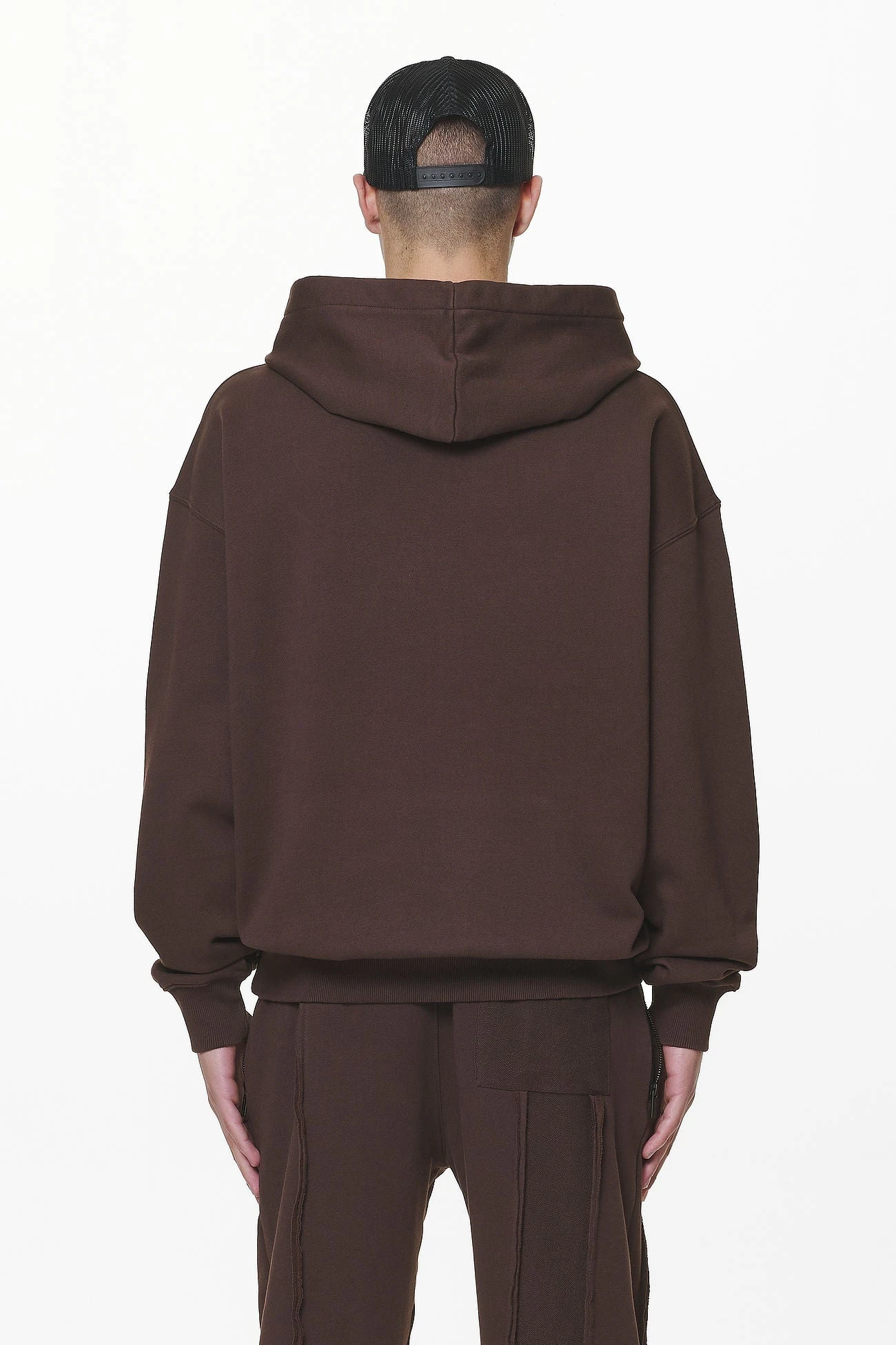 Eazor Oversized Hoodie Washed Oak Brown 4 Eazor Oversized Hoodie Washed Oak Brown - Image 4