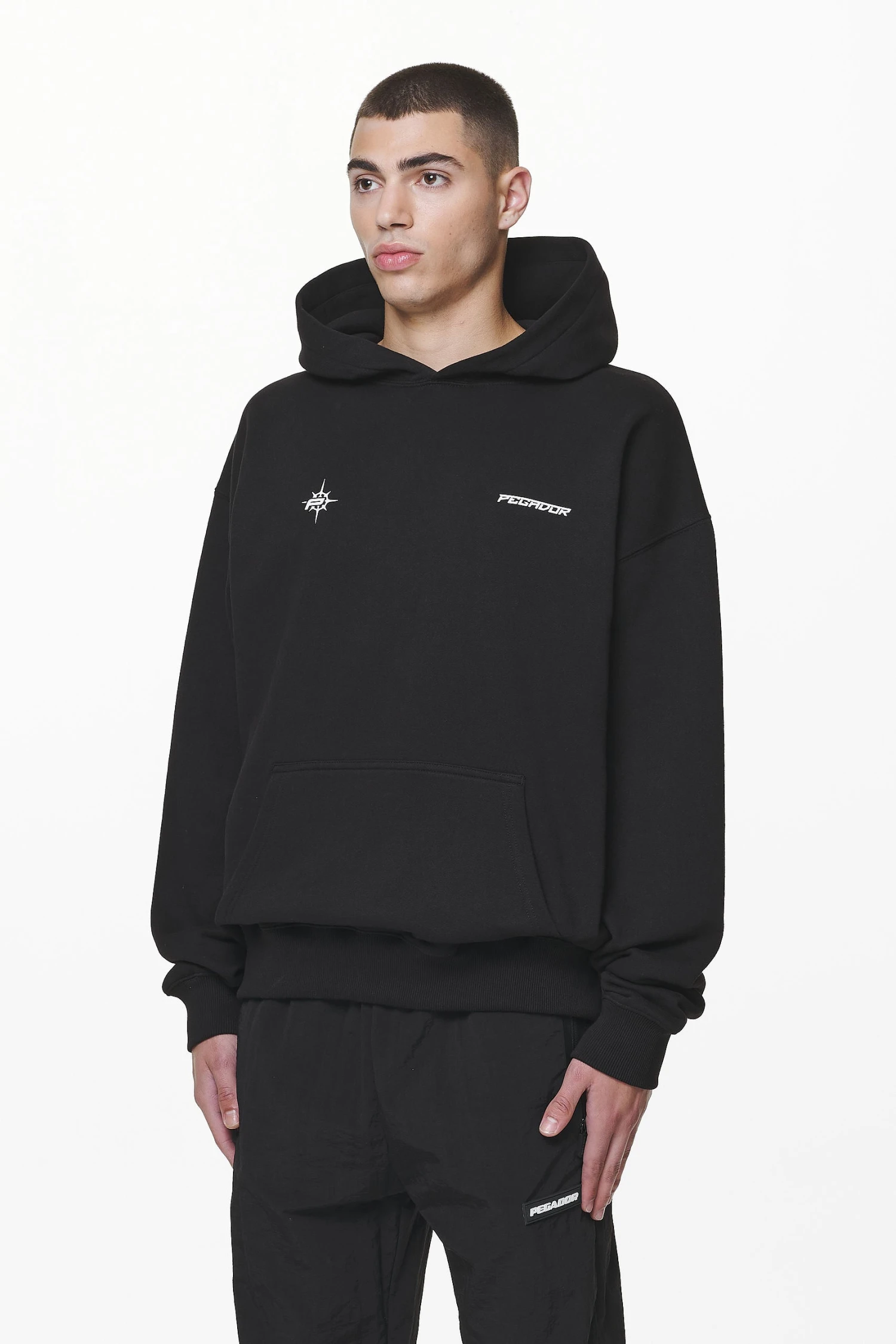 Gien Oversized Hoodie Black 4 Gien Oversized Hoodie Black - Image 4