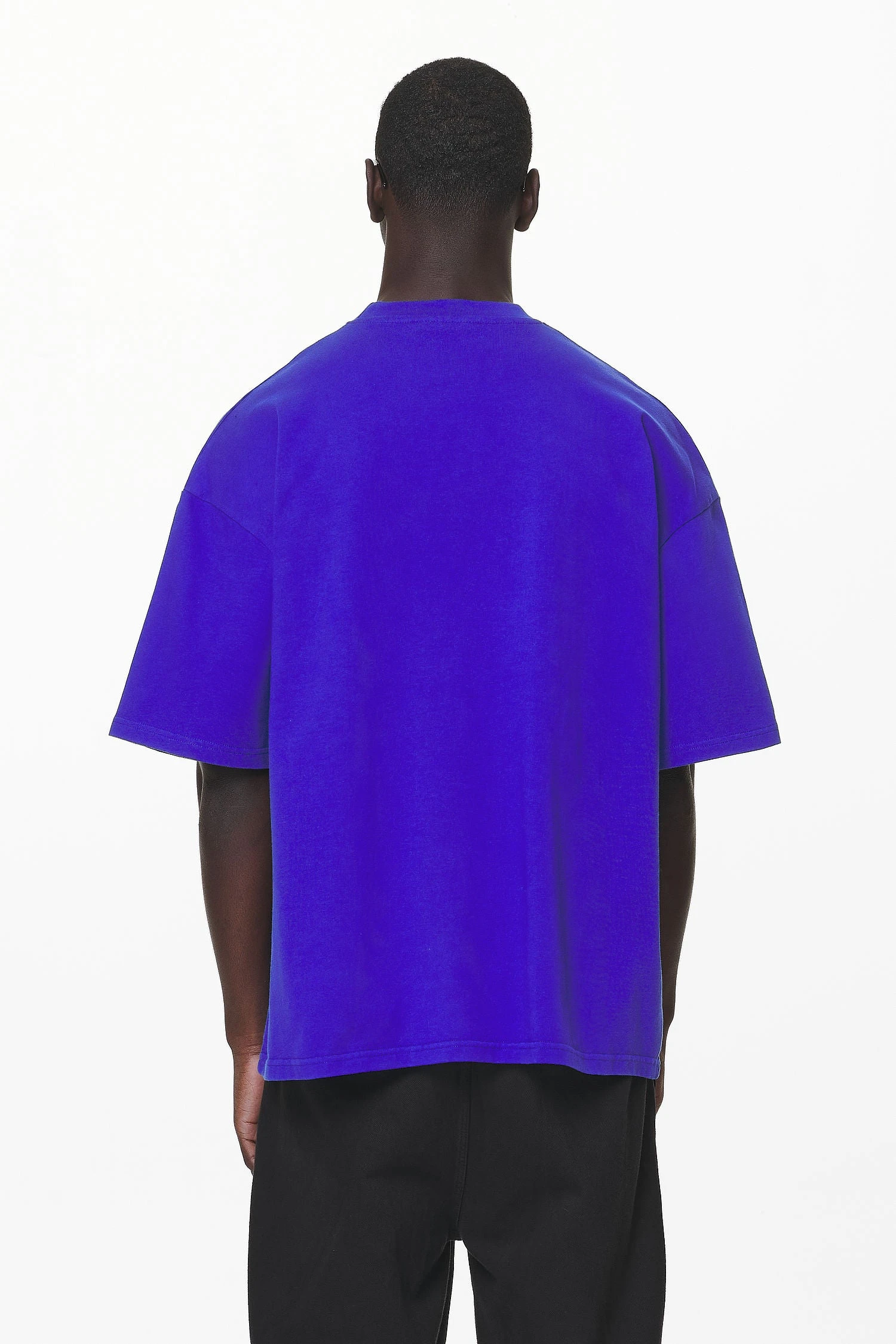 Zero Boxy Tee Washed Endless Blue 4 Zero Boxy Tee Washed Endless Blue - Image 4