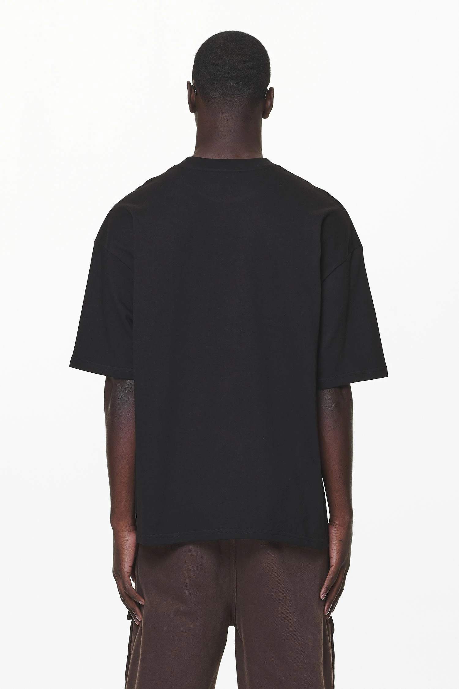 Zero Boxy Tee Black 4 Zero Boxy Tee Black - Image 4