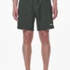 Logo Swim Shorts Dark Olive