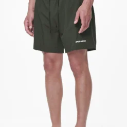 Logo Swim Shorts Dark Olive -Fashigen Sales PGDR LAST MINUTE E COMMERCE PANTS1006 1