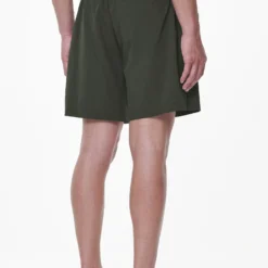 Logo Swim Shorts Dark Olive -Fashigen Sales PGDR LAST MINUTE E COMMERCE PANTS1011 1