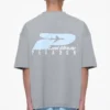 Pearce Boxy Tee Heavy Washed Cool Grey