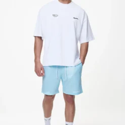 Logo Swim Shorts Riviera Blue -Fashigen Sales PGDR LAST MINUTE E COMMERCE44902 scaled