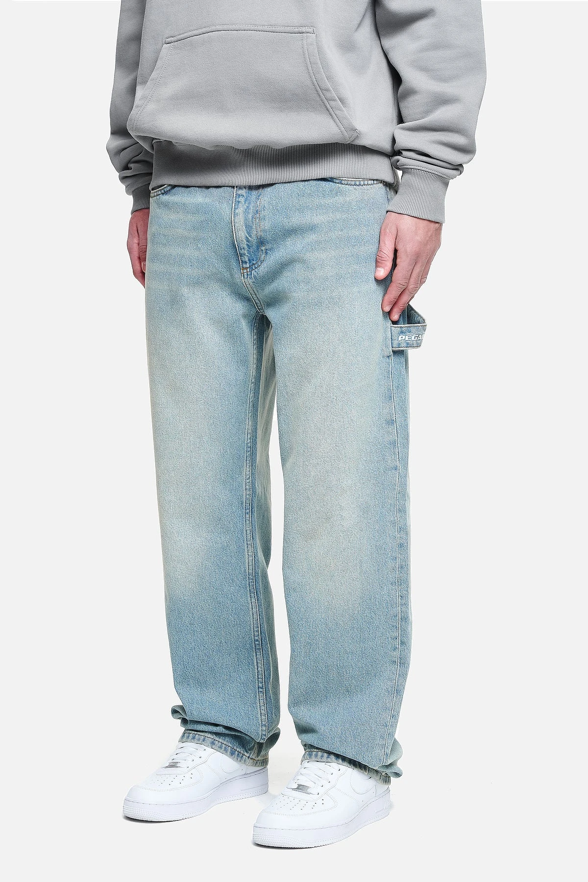 Daule Baggy Workwear Jeans Washed Vintage Blue 1 Daule Baggy Workwear Jeans Washed Vintage Blue