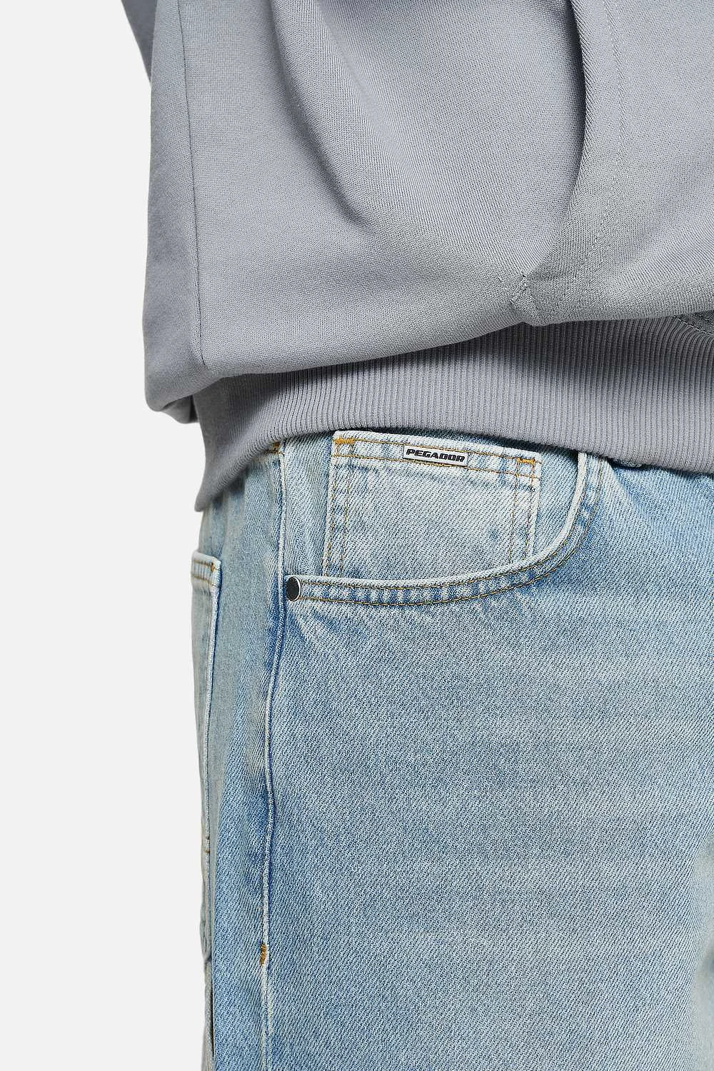 Daule Baggy Workwear Jeans Washed Vintage Blue 5 Daule Baggy Workwear Jeans Washed Vintage Blue - Image 5