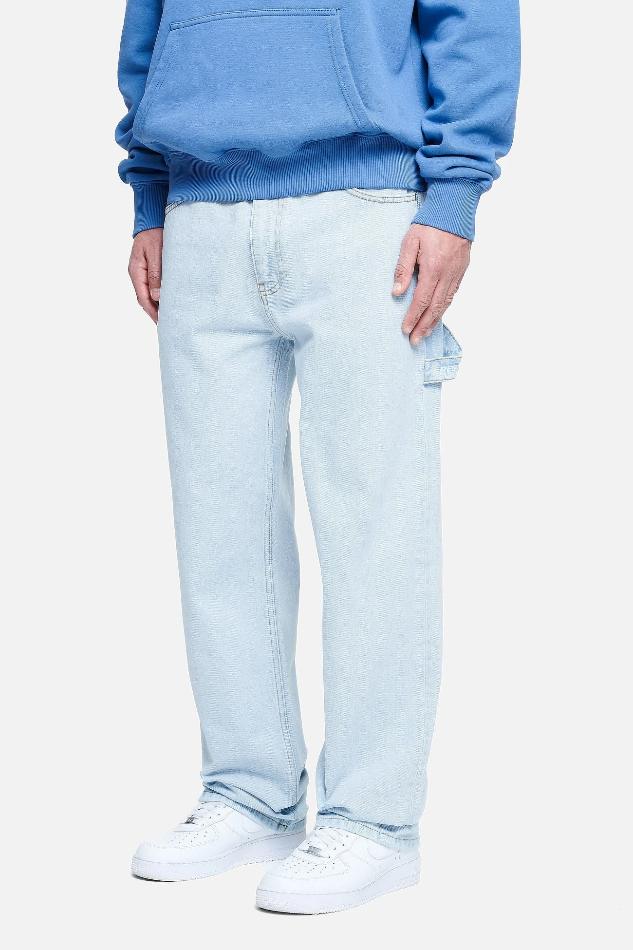 Daule Baggy Workwear Jeans Washed Cold Blue 1 Daule Baggy Workwear Jeans Washed Cold Blue