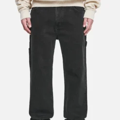 Daule Baggy Workwear Jeans Washed Black 7 Daule Baggy Workwear Jeans Washed Black -Fashigen Sales PGDR NEVER TOO LATE ECOMMERCE 2 FEMALE BLUE261