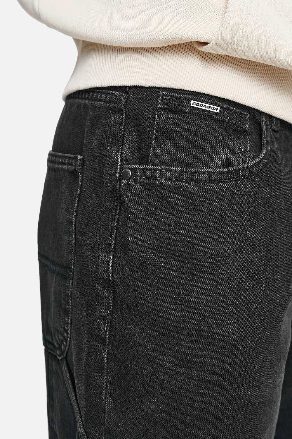 Daule Baggy Workwear Jeans Washed Black 5 Daule Baggy Workwear Jeans Washed Black - Image 5