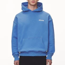 Bass Oversized Hoodie Washed Retro Blue -Fashigen Sales PGDR NEVER TOO LATE ECOMMERCE MALE BLUE40