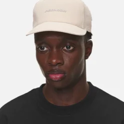Logo Crushed Nylon Cap Desert Sand -Fashigen Sales PGDR NEVER TOO LATE ECOMMERCE MALE CAPS38
