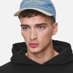 Alchar Baseball Cap Retro Blue Desert Sand -Fashigen Sales PGDR NEVER TOO LATE ECOMMERCE MALE CAPS50