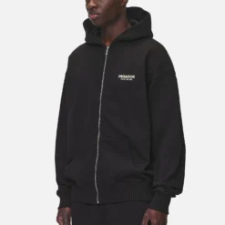 Alchar Oversized Sweat Jacket Washed Black -Fashigen Sales PGDR NEVER TOO LATE ECOMMERCE MALE DAY 1121