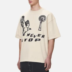 Clayson Boxy Tee Washed Desert Sand -Fashigen Sales PGDR NEVER TOO LATE ECOMMERCE MALE DAY 1135