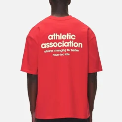 Alchar Oversized Tee Washed Red