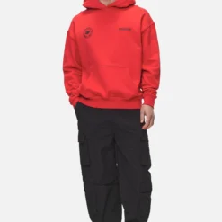 Gordan Oversized Hoodie Washed Red -Fashigen Sales PGDR NEVER TOO LATE ECOMMERCE MALE DAY 1292