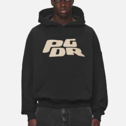 Danico Boxy Hoodie Washed Black
