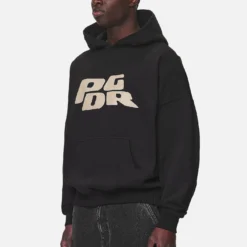 Danico Boxy Hoodie Washed Black -Fashigen Sales PGDR NEVER TOO LATE ECOMMERCE MALE DAY 1309