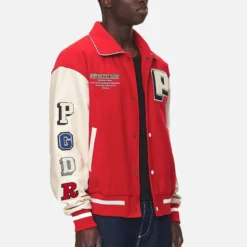 Oris Varsity Jacket Red Cream 11 Oris Varsity Jacket Red Cream -Fashigen Sales PGDR NEVER TOO LATE ECOMMERCE MALE DAY 1479