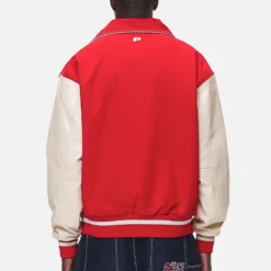 Oris Varsity Jacket Red Cream 13 Oris Varsity Jacket Red Cream -Fashigen Sales PGDR NEVER TOO LATE ECOMMERCE MALE DAY 1487