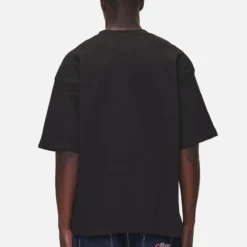Leono Boxy Tee Washed Black -Fashigen Sales PGDR NEVER TOO LATE ECOMMERCE MALE DAY 1516