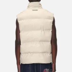 Tarbal Cargo Puffer Vest Desert Sand -Fashigen Sales PGDR NEVER TOO LATE ECOMMERCE MALE DAY 1552
