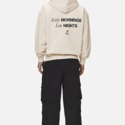 Baldock Oversized Hoodie Washed Desert Sand -Fashigen Sales PGDR NEVER TOO LATE ECOMMERCE MALE DAY 1578