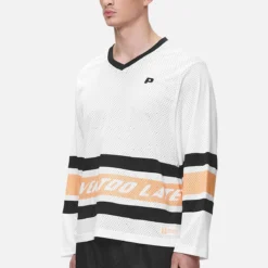 Johnsen Mesh Longsleeve White Apricot -Fashigen Sales PGDR NEVER TOO LATE ECOMMERCE MALE DAY 1689