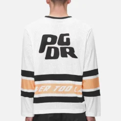 Johnsen Mesh Longsleeve White Apricot -Fashigen Sales PGDR NEVER TOO LATE ECOMMERCE MALE DAY 1694