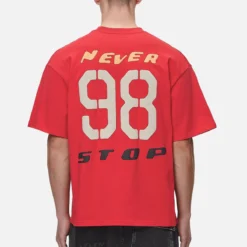 Corey Boxy Tee Washed Red -Fashigen Sales PGDR NEVER TOO LATE ECOMMERCE MALE DAY 17