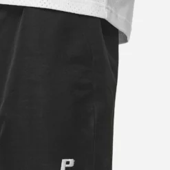 P Logo Basic Shorts Black -Fashigen Sales PGDR NEVER TOO LATE ECOMMERCE MALE DAY 1703