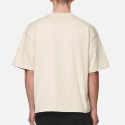 Logo Boxy Tee Washed Desert Sand Black Gum -Fashigen Sales PGDR NEVER TOO LATE ECOMMERCE MALE DAY 2170