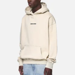 Colne Logo Oversized Hoodie Washed Desert Sand -Fashigen Sales PGDR NEVER TOO LATE ECOMMERCE MALE DAY 2193