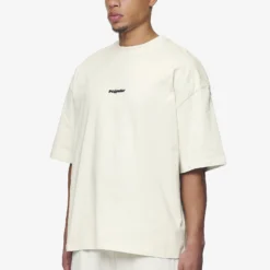 Hussey Boxy Tee Washed Salty Cream -Fashigen Sales PGDR Next Wave E COMMERCE MENS DAY 147139